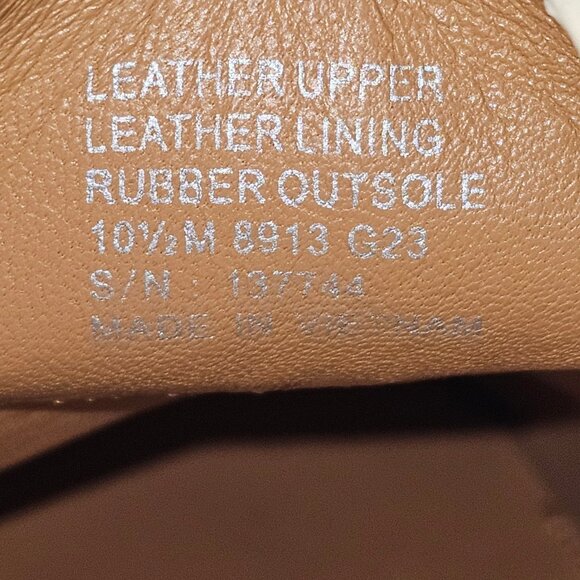 Tory Burch Everly Mini Loafer Womens 10.5 White Leather Chunky Platform Lug Sole - Picture 15 of 16